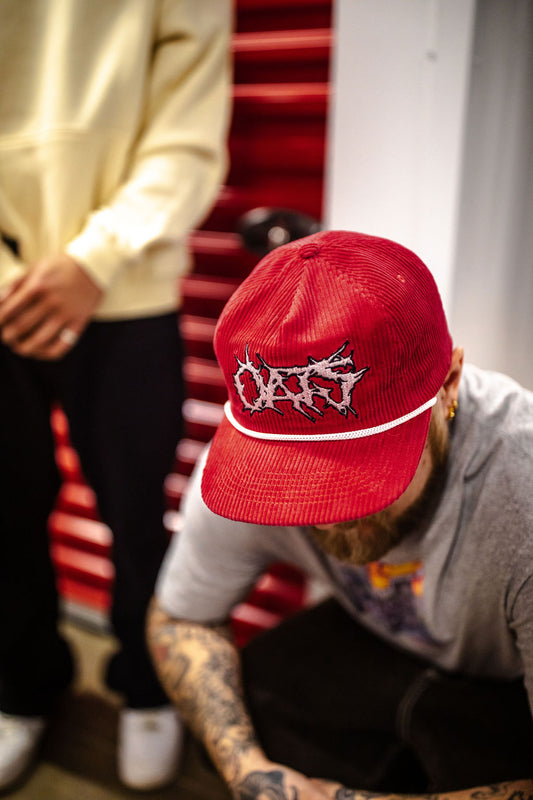 Embroidered Oats Corduroy Snapbacks (2 Colors)